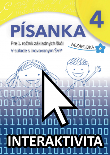 Interaktívny slovenský jazyk - Prvé písmena 4 (na 1 rok)
