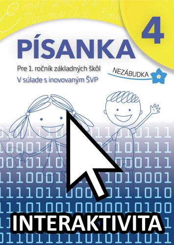 Interaktívny slovenský jazyk - Prvé písmena 4 (na 1 rok)