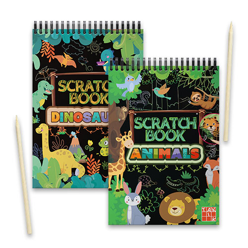 Balíček Scratch books