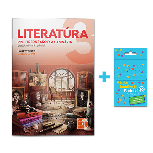 Literatúra 3 - pre stredné školy a gymnáziá - pracovný zošit
