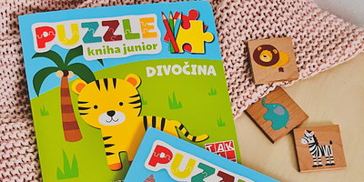 Puzzle kniha JUNIOR - úžasná trojkombinácia aktivít pre zvedavé deti