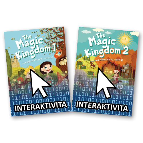 Balíček - interaktívne zošity The Magic Kingdom 1-2 (licencia na 1 rok)