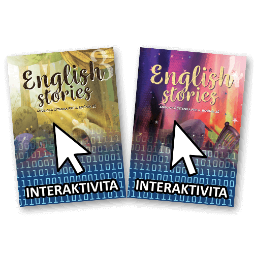 Balíček - interaktívne zošity English stories 3-4 (licencia na 1 rok)