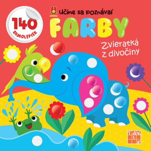 Učíme sa poznávať farby - Zvieratká z divočiny