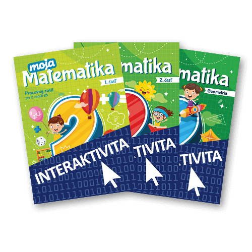 Interaktívna Moja matematika 2 (licencia na 1 rok)