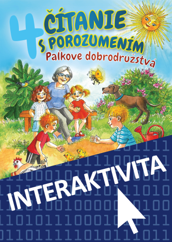 Interaktívny zošit Čítanie s porozumením 4 (na 1 rok)