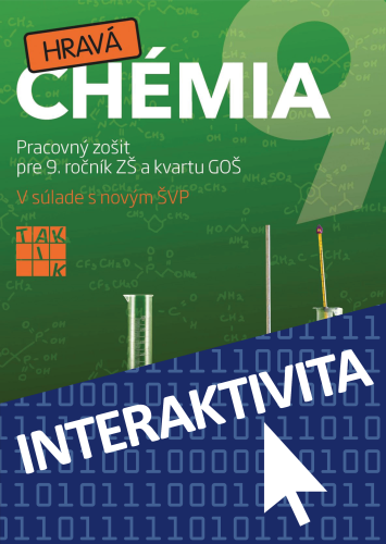 Interaktívny zošit Hravá Chémia 9 (na 1 rok)