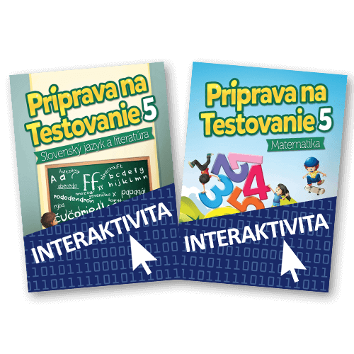 Balíček - Interaktívna Príprava na testovanie pre 5. ročník (licencia na 1 rok)