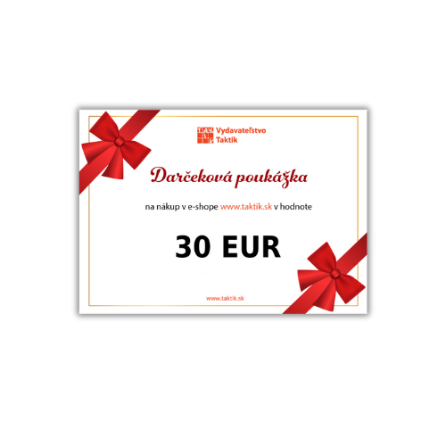 Darčeková poukážka - 30 eur
