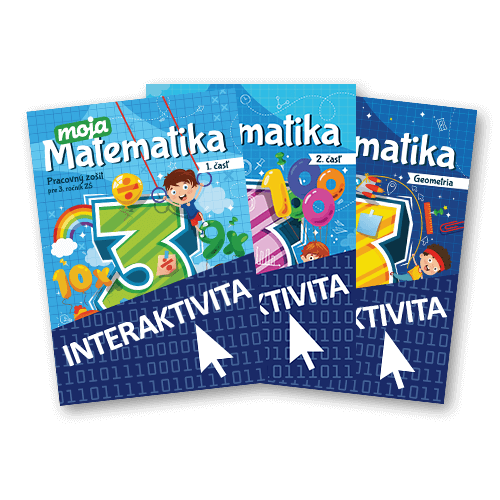 Interaktívna Moja matematika 3 (licencia na 1 rok)